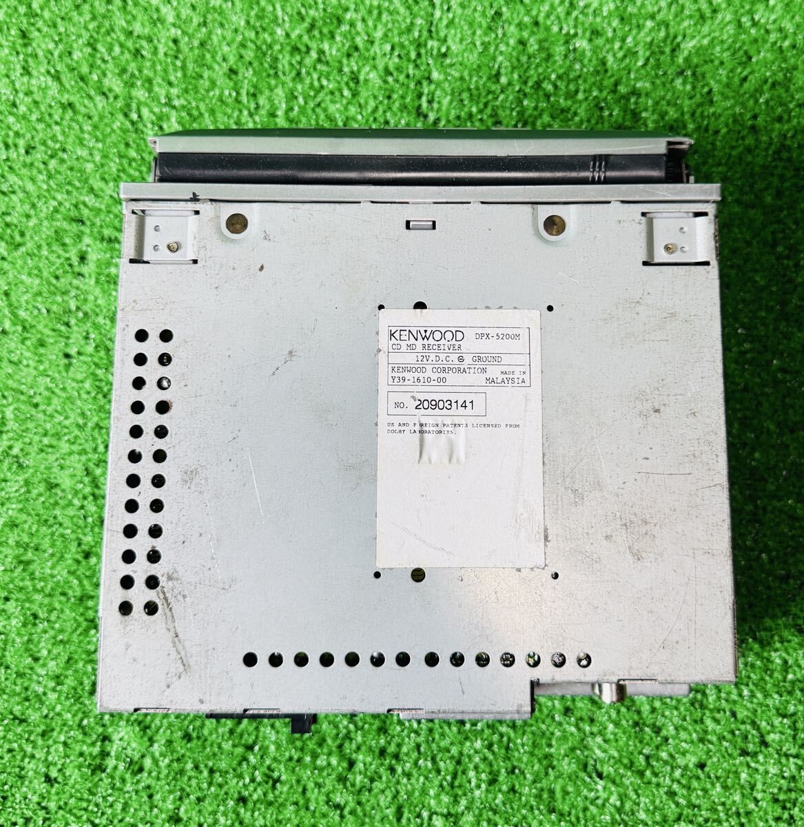 KENWOOD DPX-5200M 2-DIN Car Audio MD CD DSP Receiver Tested and Working Japan
