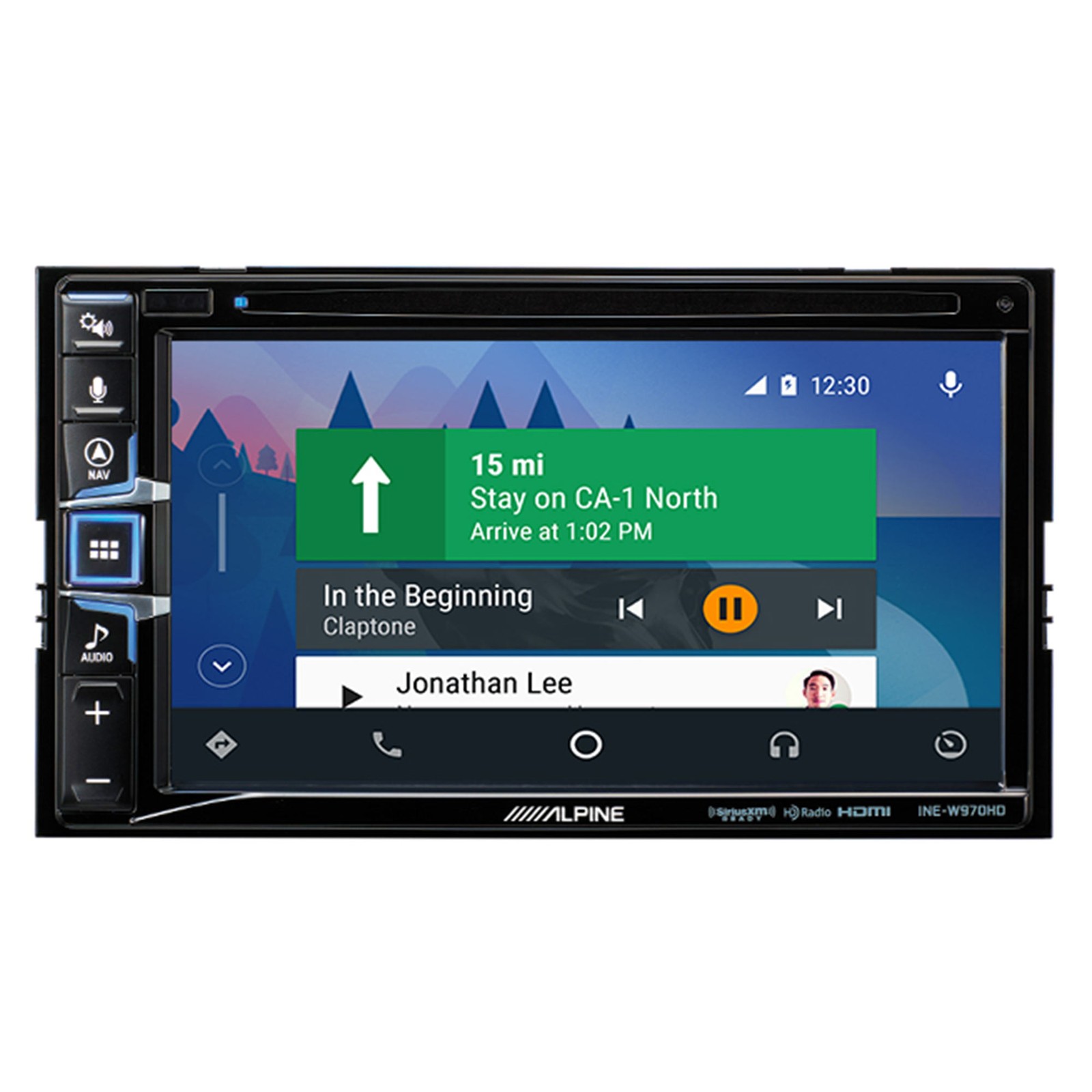 Alpine INE-W970HD Navigation system with Steering Wheel Control Adapter