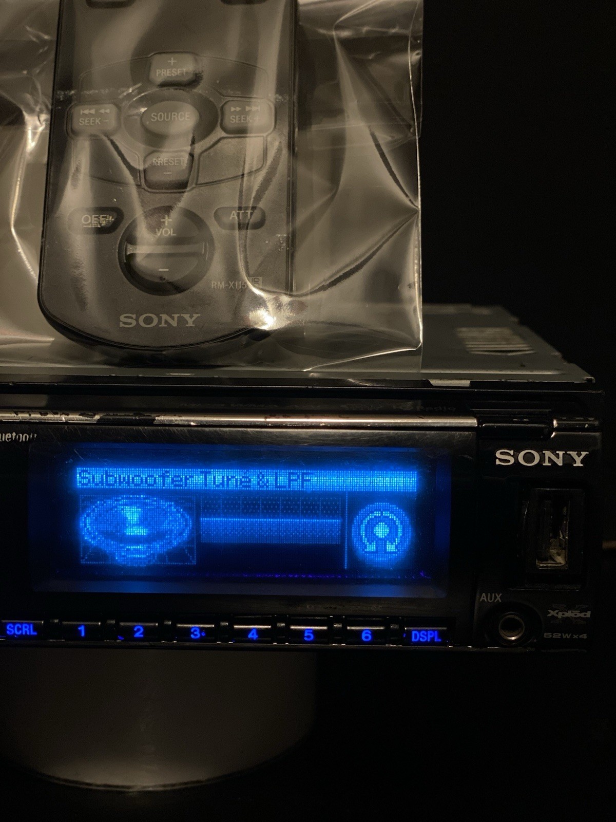 🔥✅SUPER RARE BLUETOOTH SONY CDX WORKING PERFECTLY ✅🔥