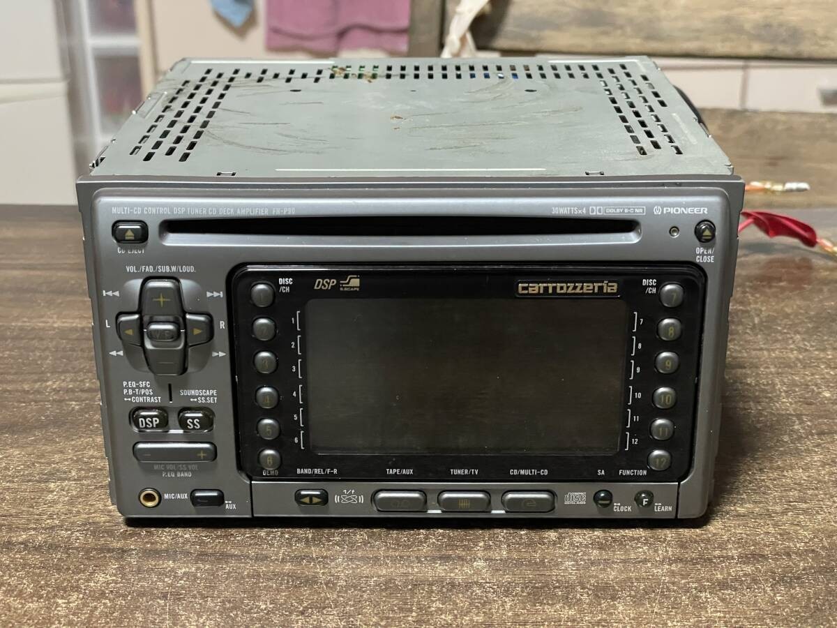 Pioneer Carrozzeria FH-P90 2DIN CD Cassette Receiver Stereo Audio Japan