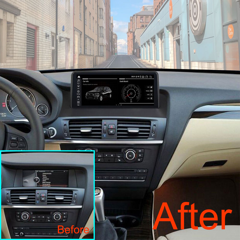 10.25Inch Android Car Multimedia Player For BMW X3 X4 Series F25 F26 2011-2012