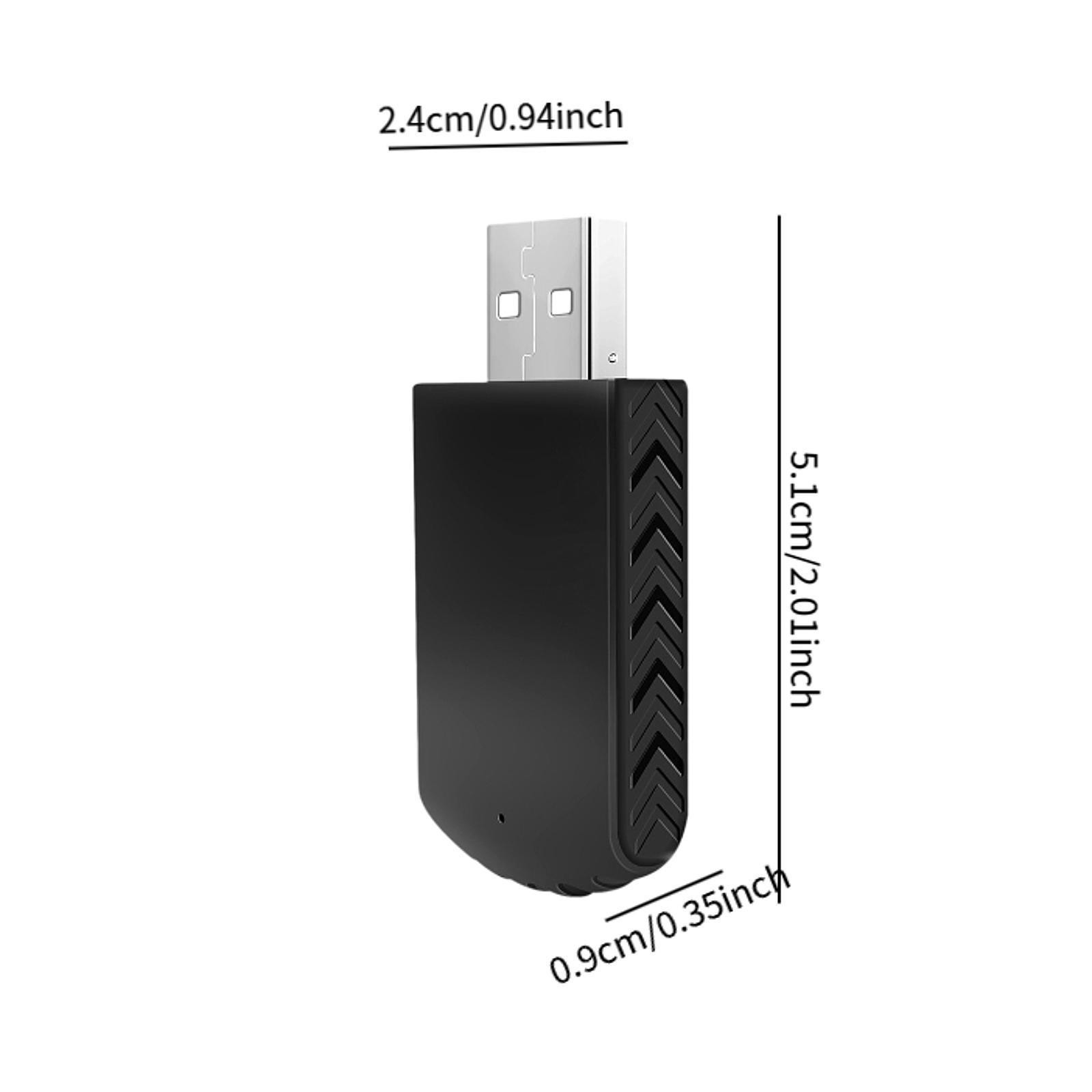 Auto Adapter Converts Wired to Connection Fast Stable Low Latency Outdoor