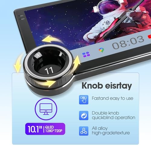 10.1″ Wireless CarPlay & Android Auto Car Stereo – 2GB RAM 64GB ROM, 10.1Inch