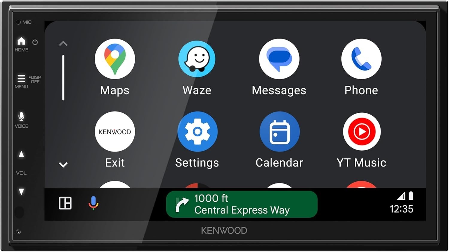 KENWOOD DMX400S Digital Multimedia Receiver 6.8″ Screen w/ Apple CarPlay & Andro