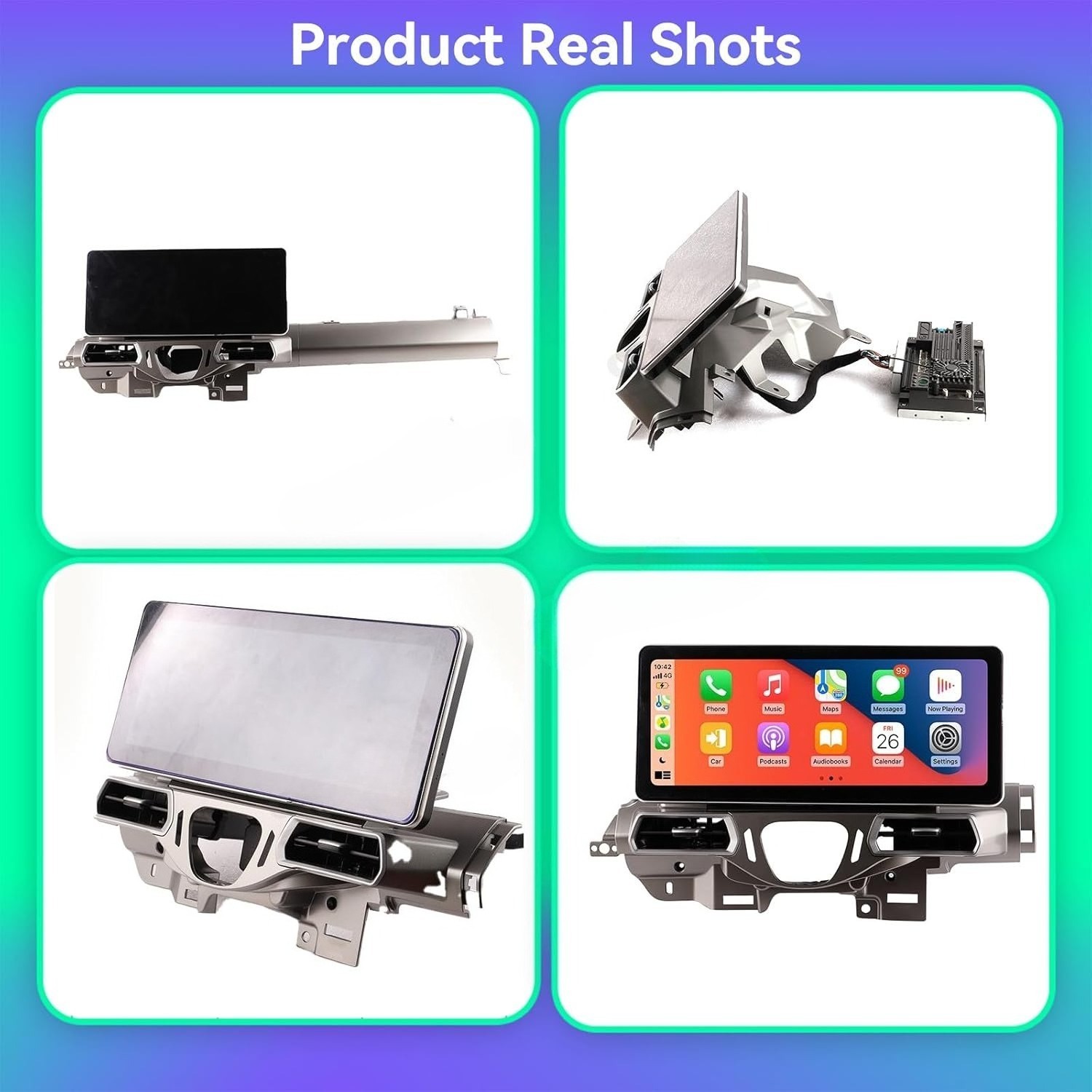 12.3″ Car Radio GPS Android Carplay 4+64GB Navigation For Ferrari 458 2011-2016