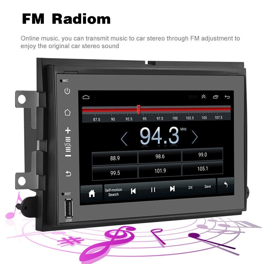 FOR FORD F250 2004-2014 7″ ANDROID 13.0 CARPLAY CAR STEREO RADIO 2+32G GPS NAVI