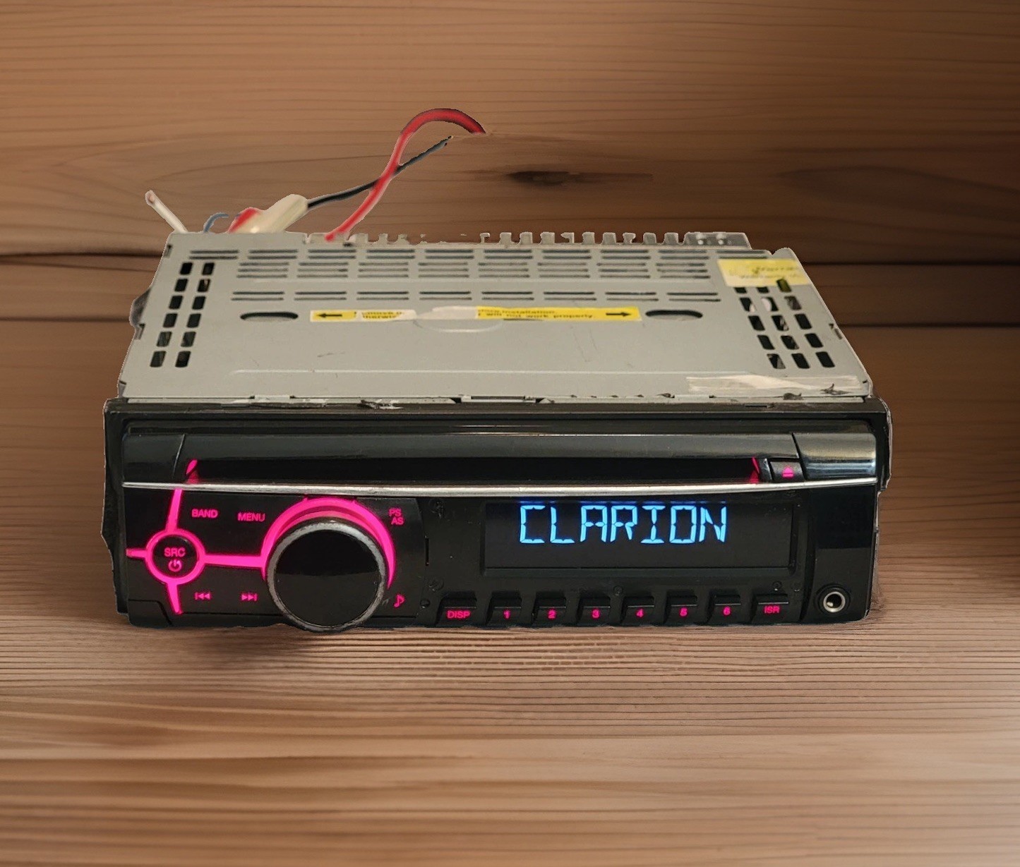 Tested Clarion CZ102 Car Stereo Head Unit – Functional