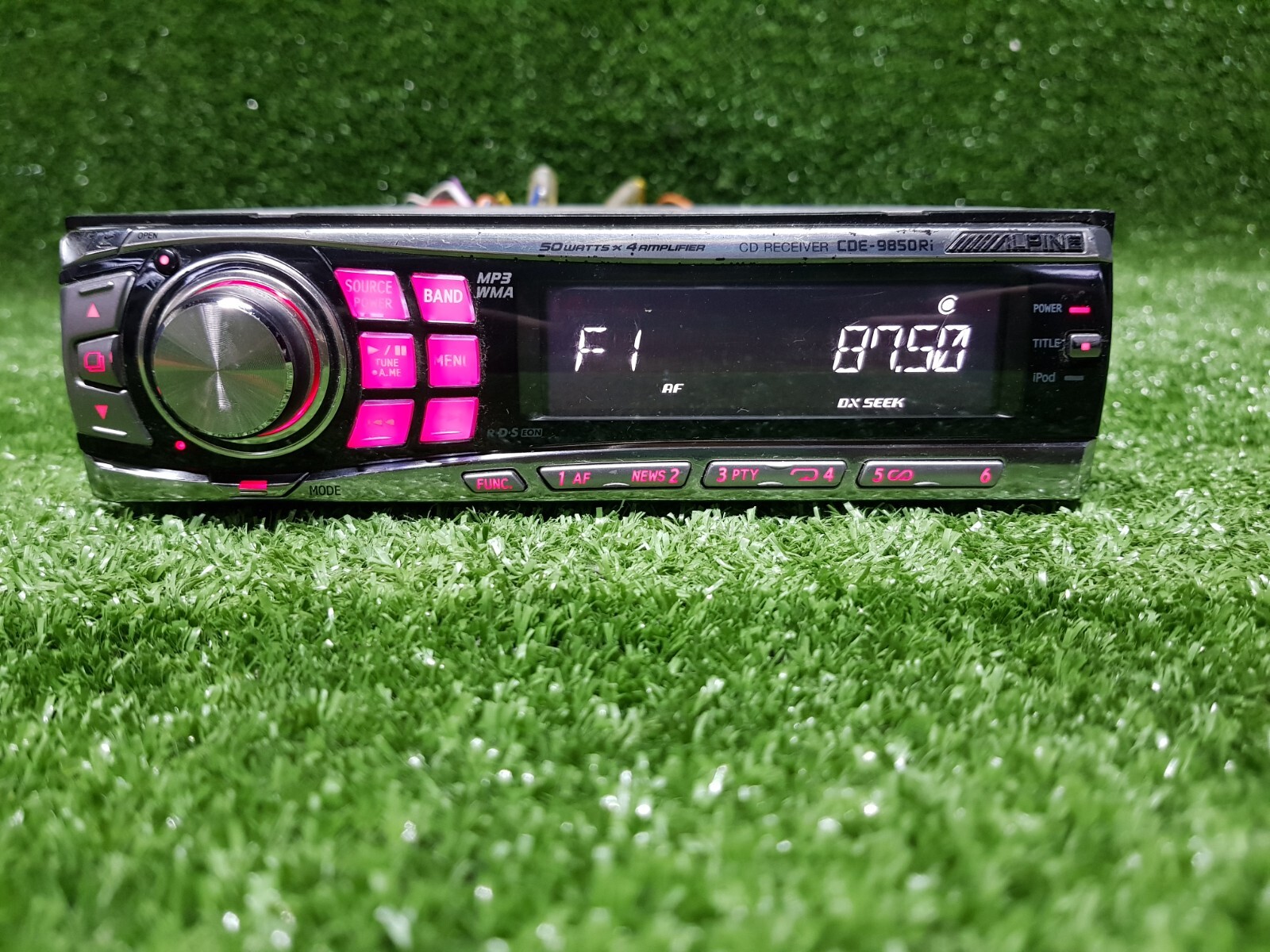 Alpine Cde-9850ri Alpine Cde9850ri Original Car Radio