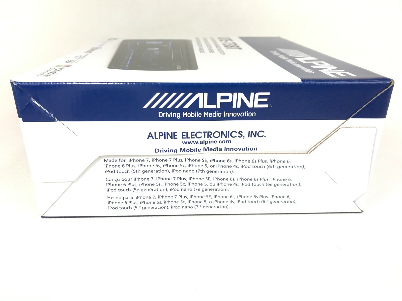 Alpine UTE-73BT Bluetooth Media Player iPhone Android Pandora AM FM USB Aux 6-Ch