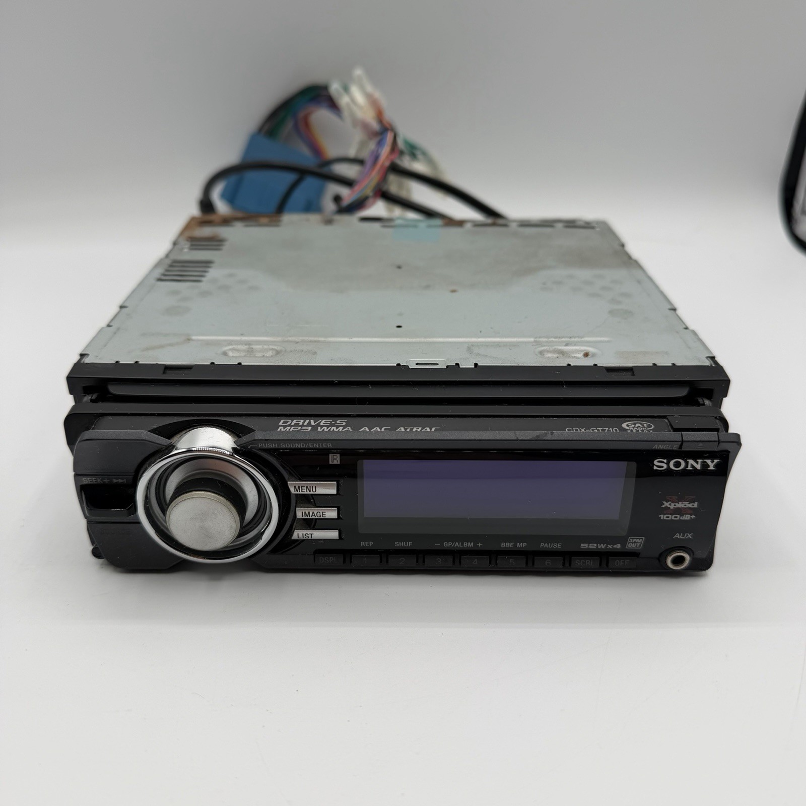 Sony Xplod CDX-GT710 Stereo CD Radio AUX Player – No Remote – Tested & Working