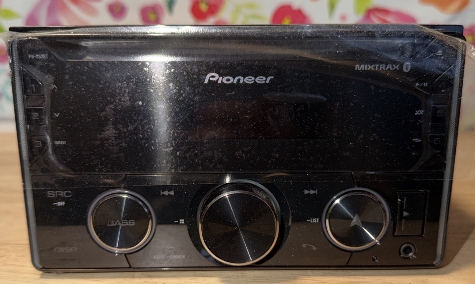 Pioneer FH-S52BT Double DIN Bluetooth Car Stereo Receiver AUX USB MIXTRAX