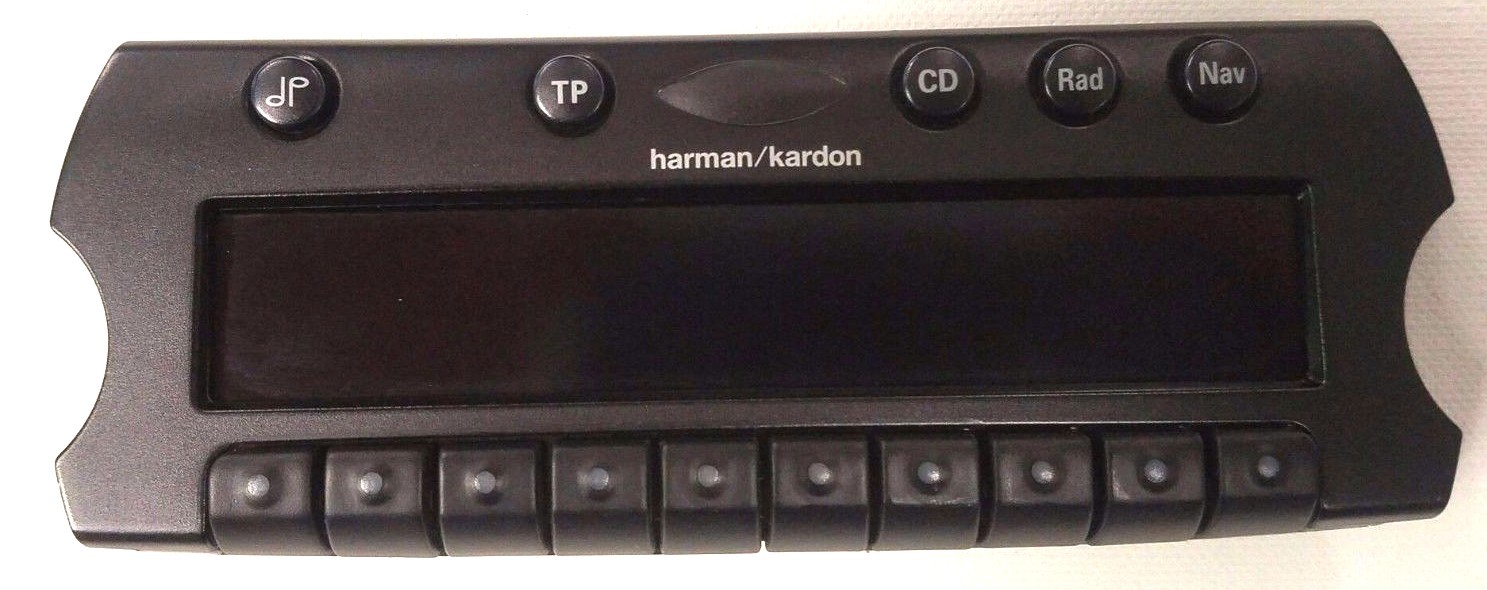 Harman Kardon/Becker Traffic Pro Front Controller with Red Display