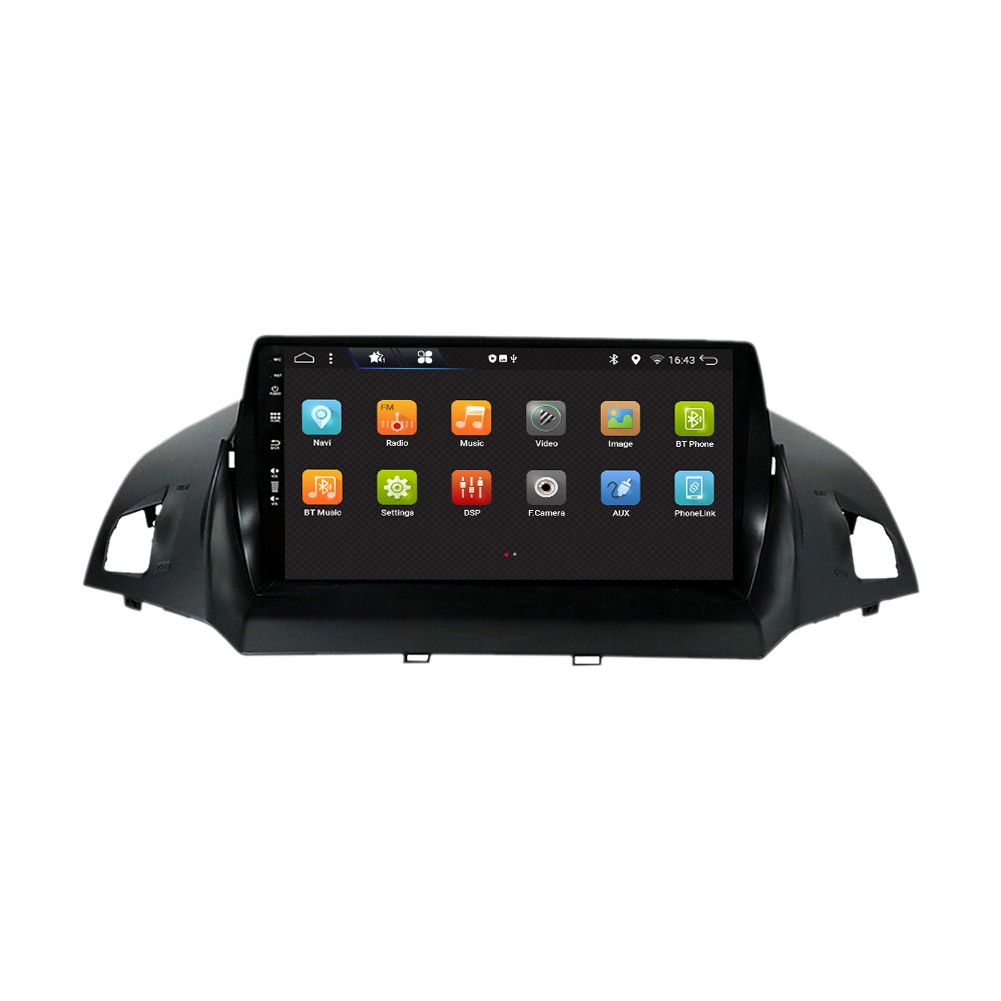 9” Car Radio For Ford Escape Kuga C-Max 13-17 Android 14 GPS NAVI BT USB 2G+32G