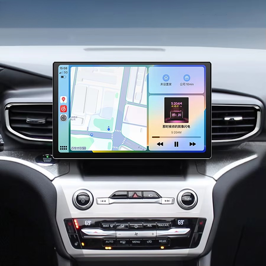 Android Car Radio Stereo AHD GPS Carplay Navigation For Ford Explorer 2020-2025