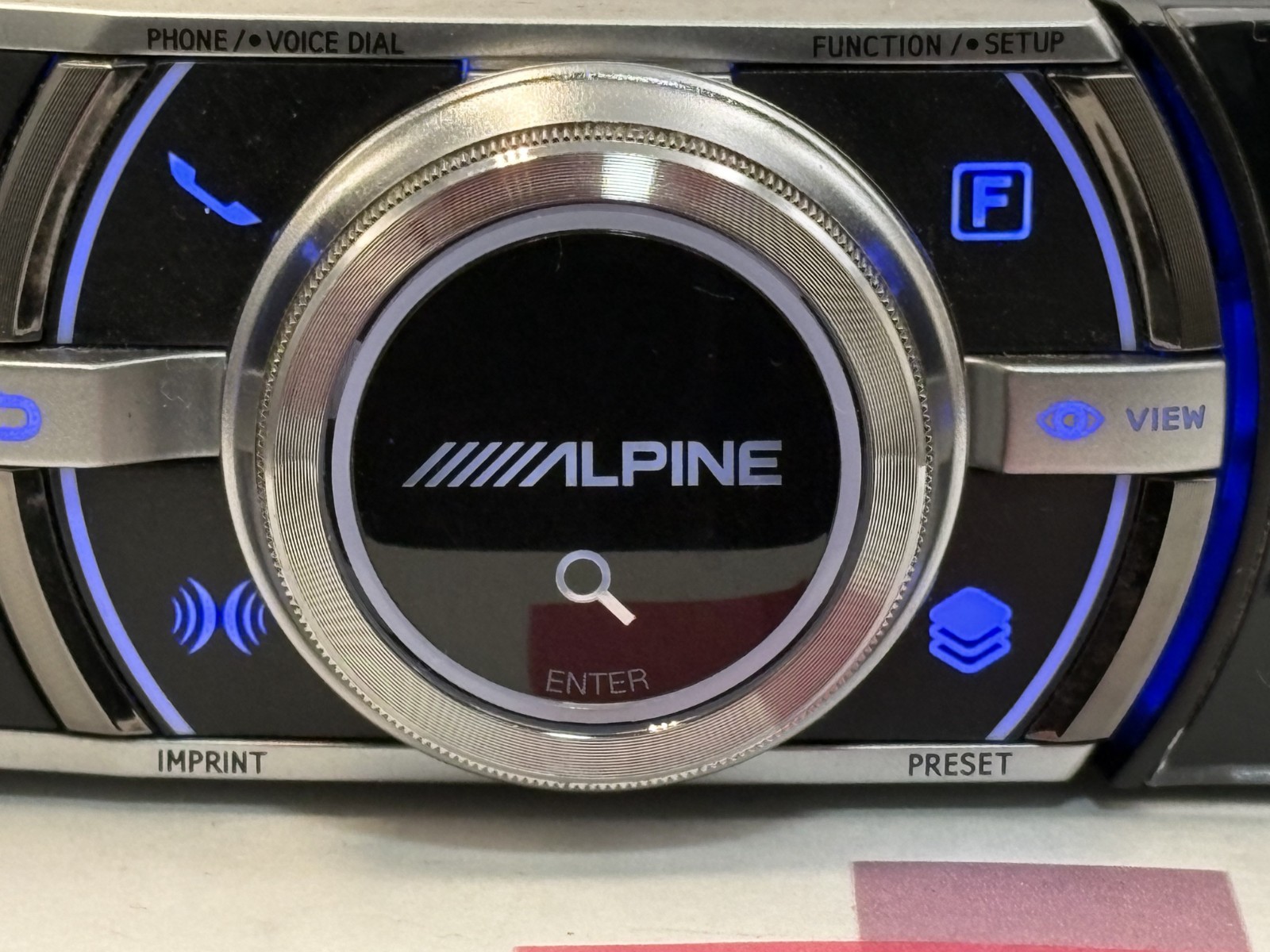 Alpine iDA-X305S Digital Media Head Unit 1DIN Car Audio Tested Working JP