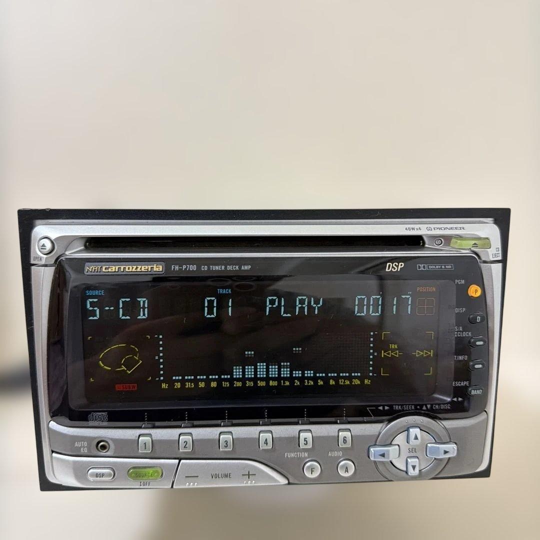 Rare Carrozzeria FH-P700-ZN CD/TAPE/deck operation confirmed