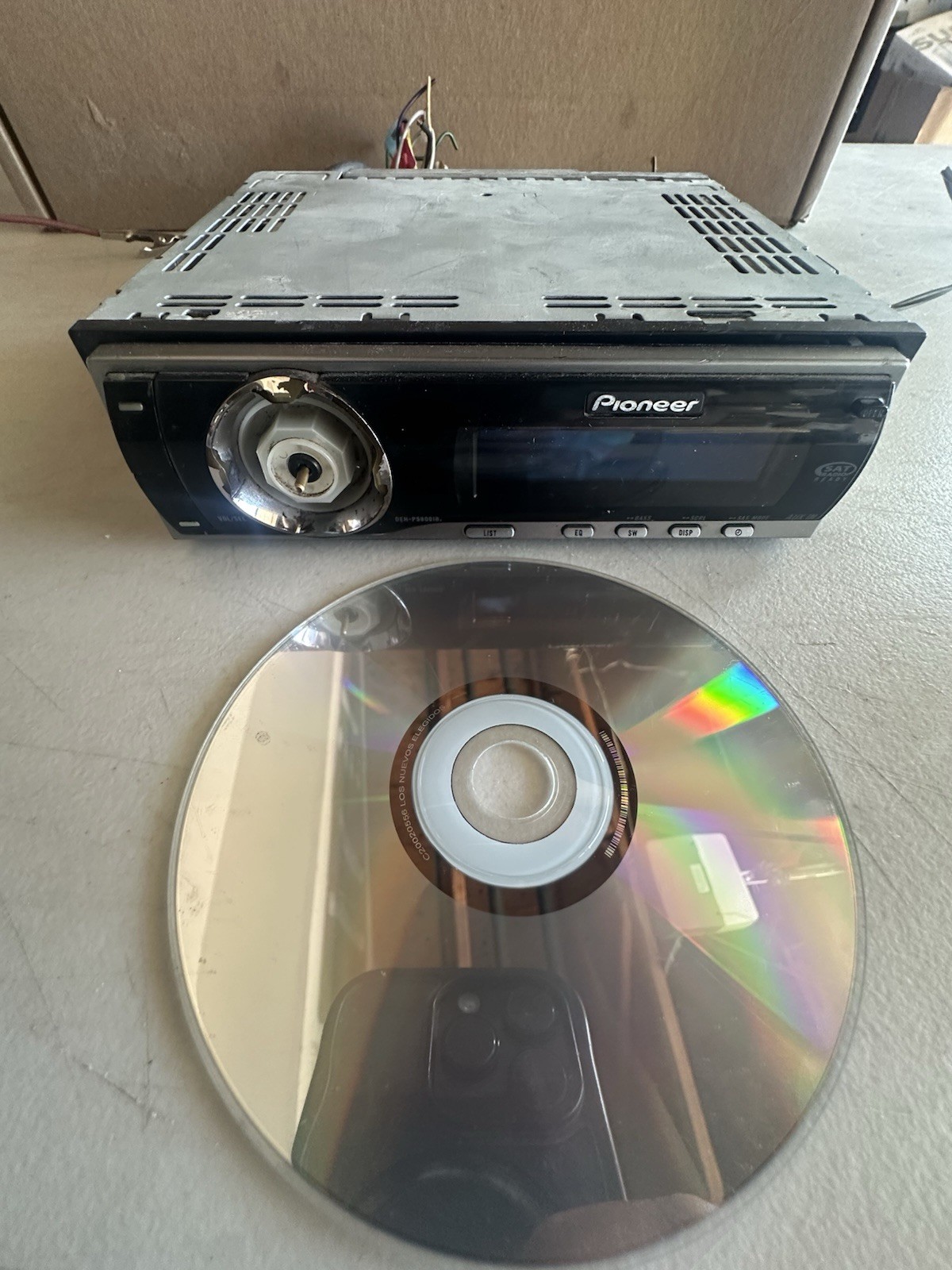 PIONEER DEH-P5900IB Old School CD Player Graphics! Lot Of Two, No Knobs