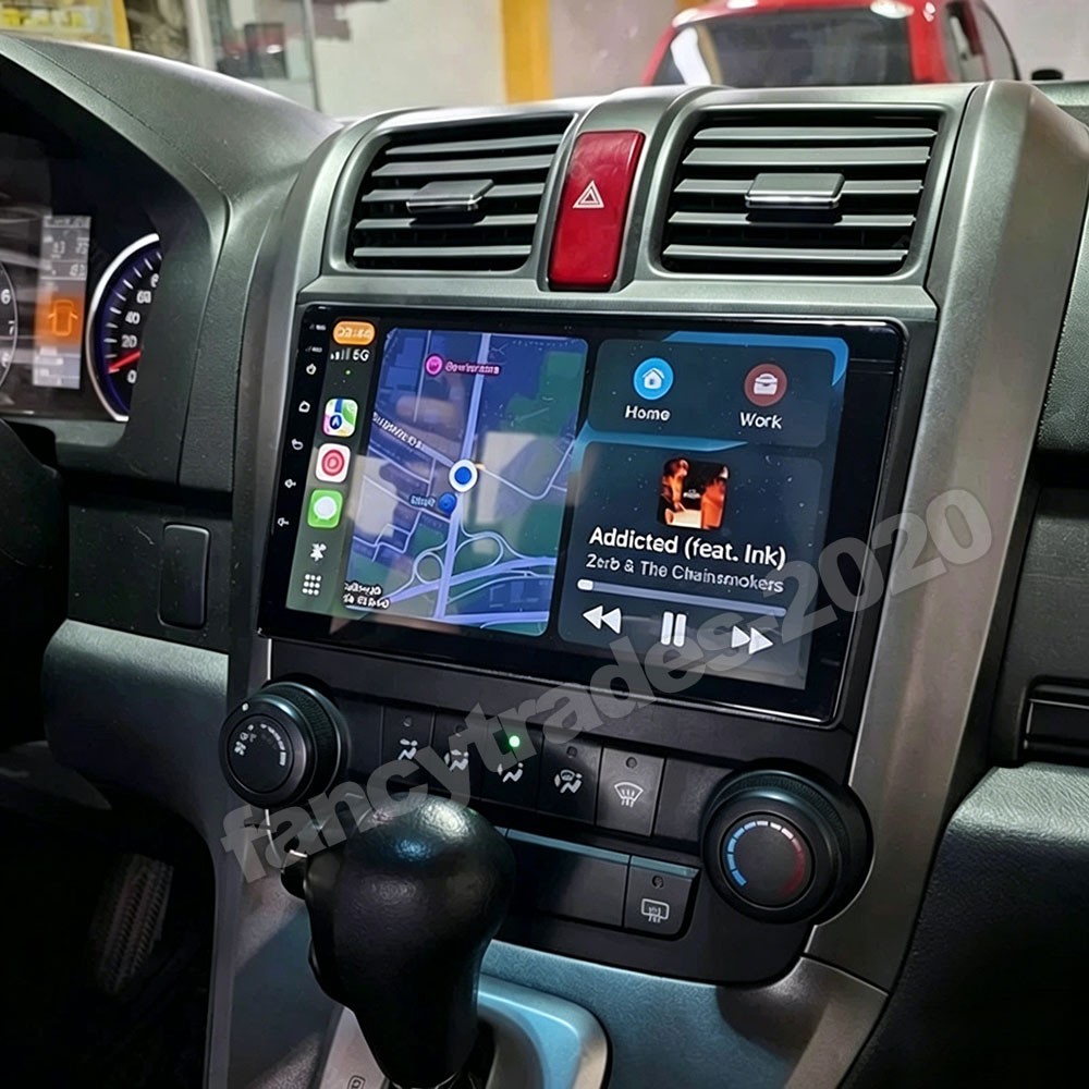 For Honda CRV 2007-2011 Wireless Carplay Car Stereo Radio Navi WiFi BT GPS AHD