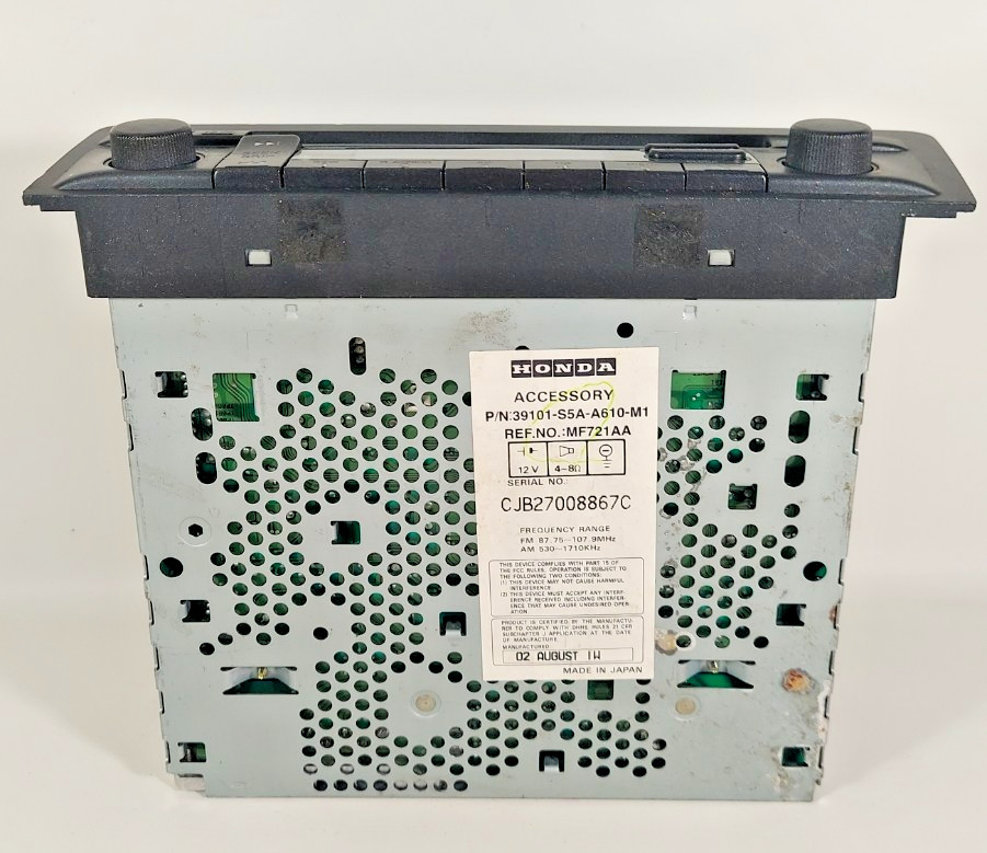 2001 2002 2003 Honda Civic Sedan AM FM CD Radio Receiver OEM 39101-S5A-A610-M1