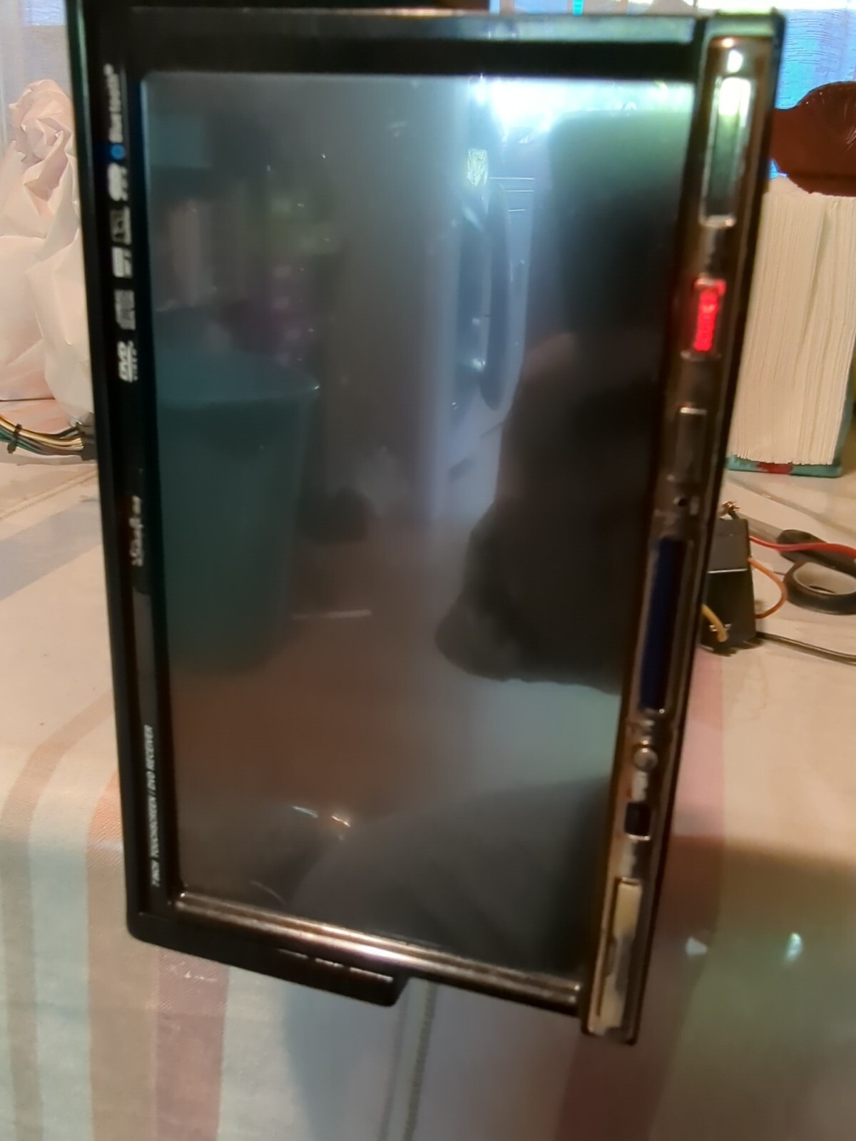 Ouku 2 Double Din 7 Inches Touchscreen DVD Receiver – Black #4787 Z37 B2