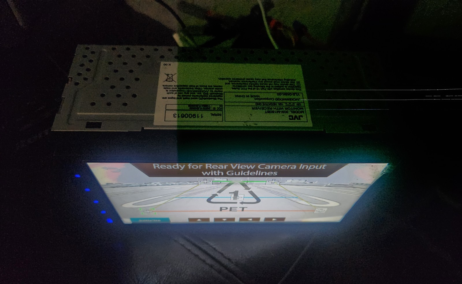 JVC KW-M180BT 6.8″ Bluetooth Digital Media Receiver with Rear Camera Input