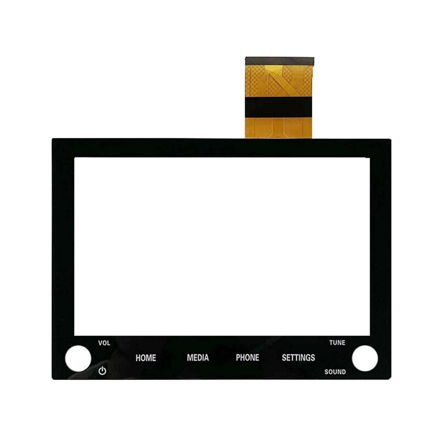 8Inch Touch Screen Glass Digitizer Radio2Knobs For Mitsubishi Outlander2019-2022