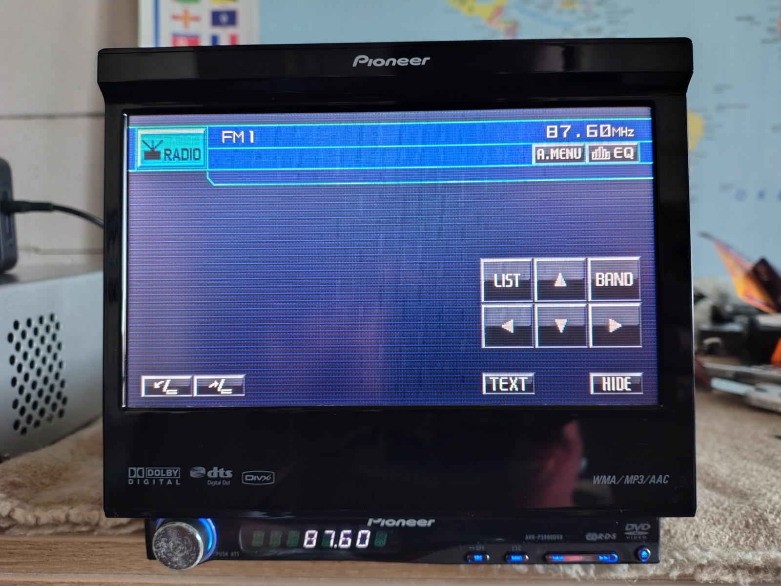 Pioneer AVH P5900DVD Car Stereo CD/DVD Player In Dash Receiver Fully Working