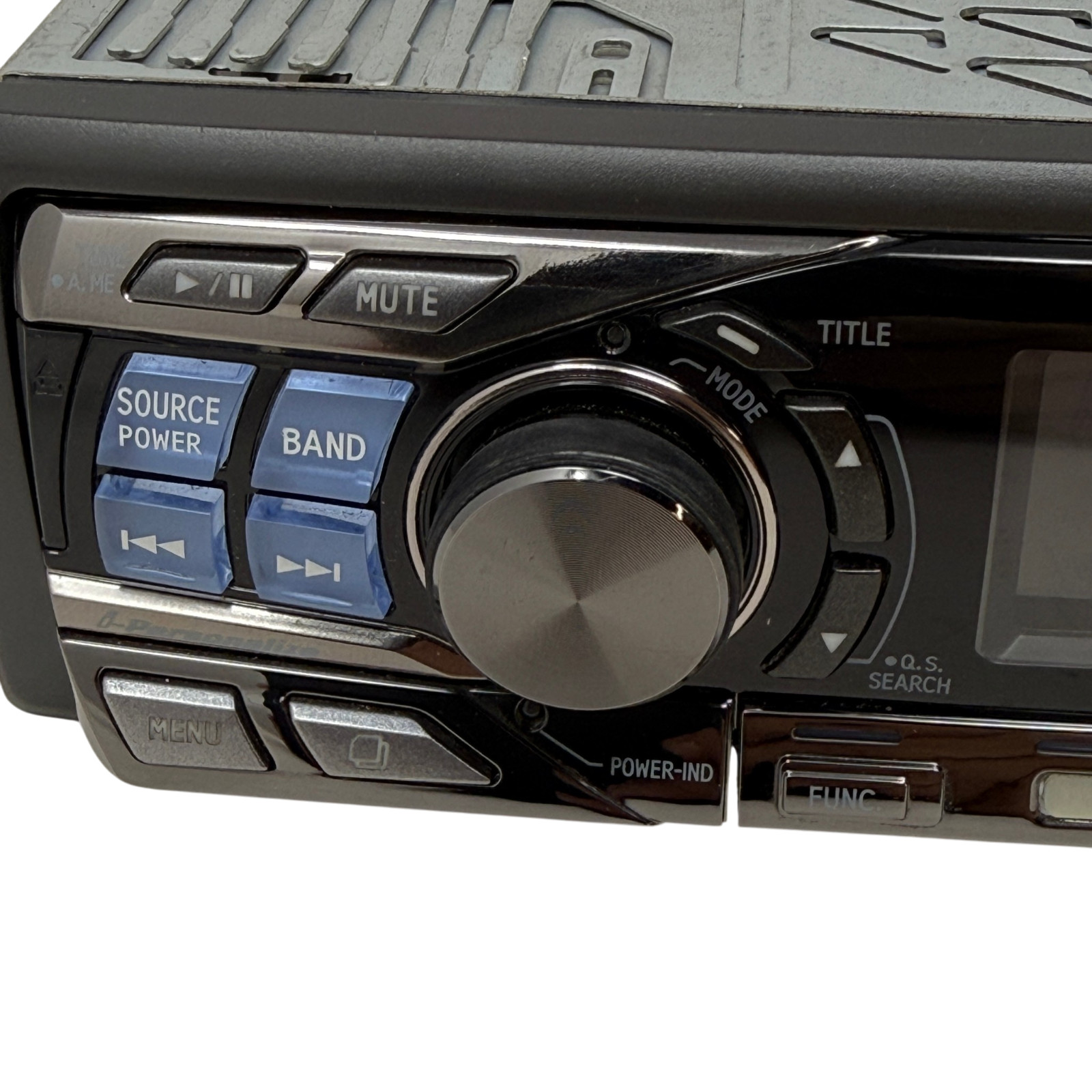 Old School Alpine CDA-9853 MP3/WMA CD Receiver With Box Super Clean