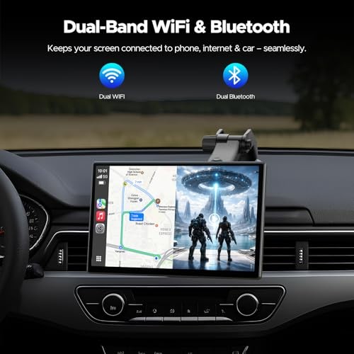 9” Carplay Screen with Net-Flix YouTube and 1080P Backup Camera Upgraded