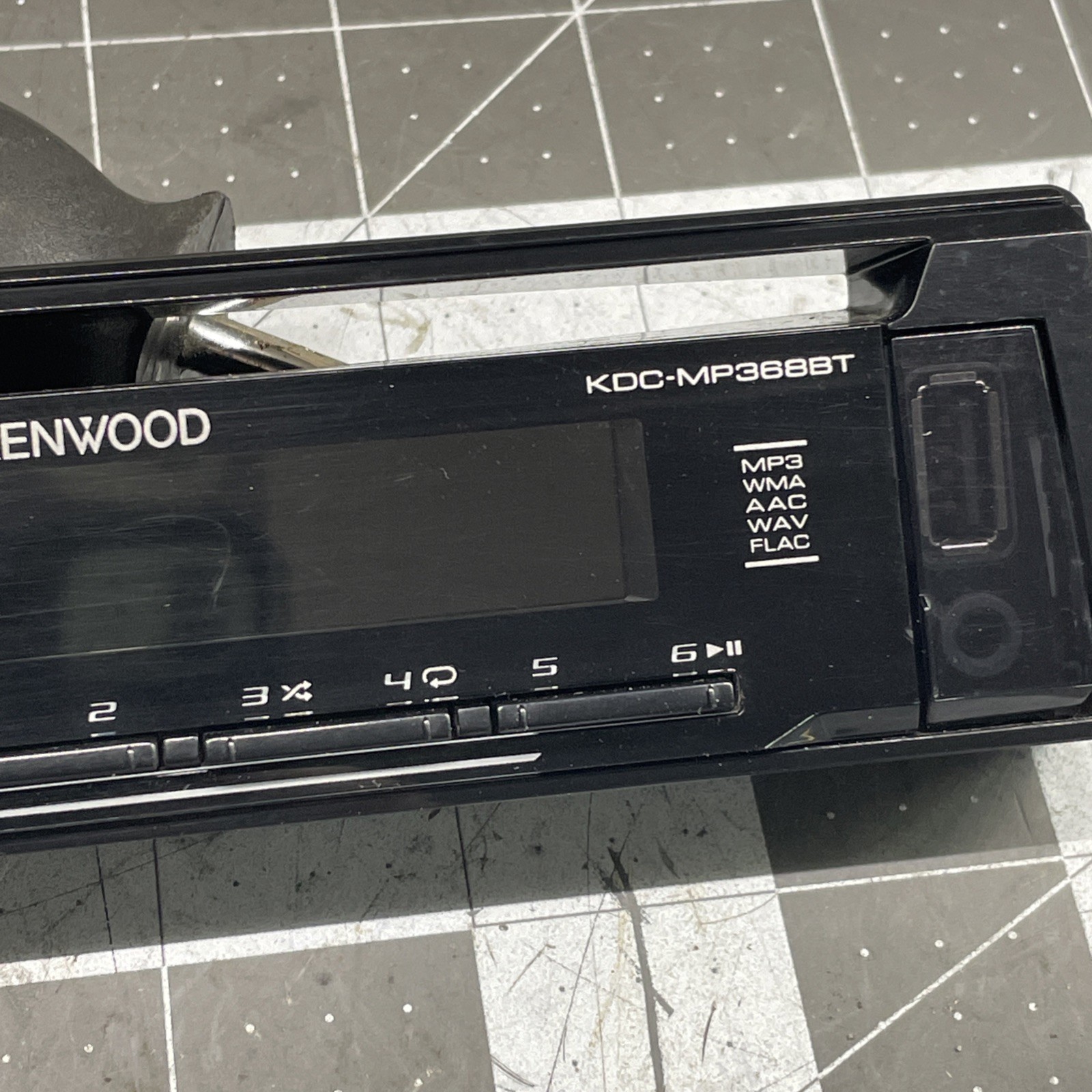 Kenwood KDC-MP368BT AM FM CD MP3 Receiver Deck Stereo FACEPLATE ONLY