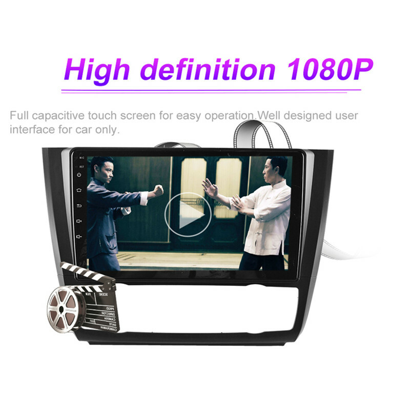 9”Car Radio Multimedia Player Android Navigation GPS WIFI For BMW 1-Series 04-11