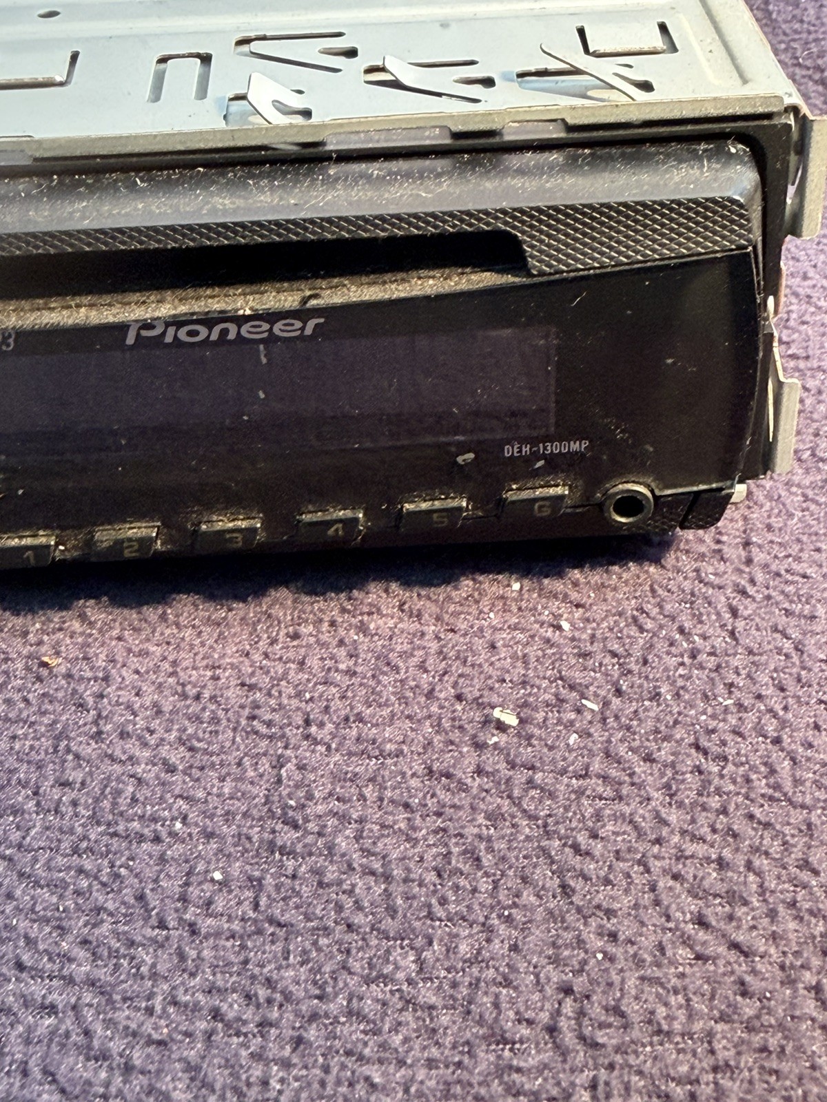 Pioneer DEH-1300MP 1 DIN CD Receiver Auxiliary Input MP3 WMA Car Audio