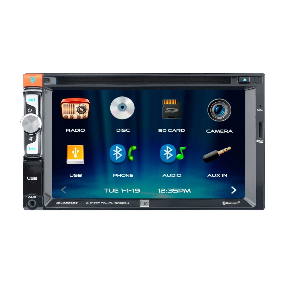 Touchscreen Bluetooth Car Stereo CD/DVD + Kit for 1988-94 GM SUV/Full Size Truck