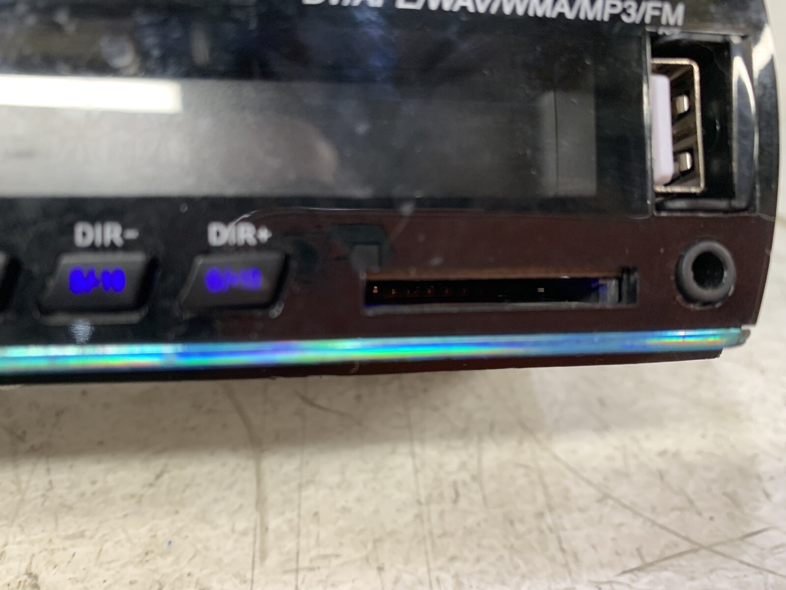 JSD-520 radio stereo USB AUX Digital Media Receiver head unit single din tested