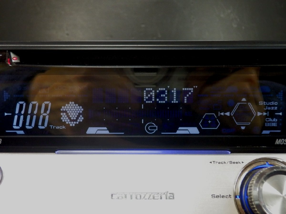 Carrozzeria FH-P077MD 2DIN Radio Deck Car Audio System Working Free shipping