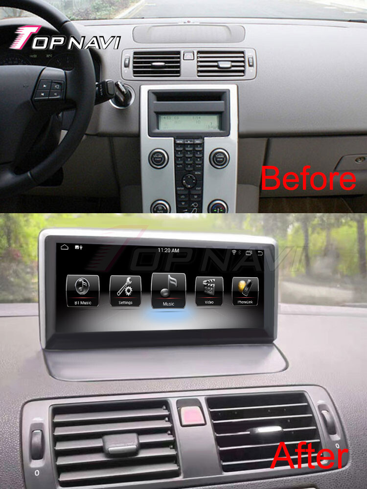 8.8″ for Volvo C30 S40 C70 2004-2011 Car GPS Player Stereo Radio Android Unit BT