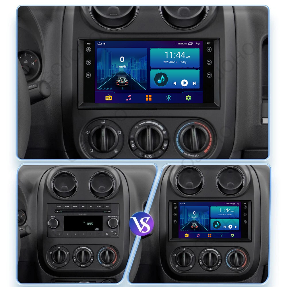 Android15 For Jeep Patriot 2009-2011 Car Radio Stereo Carplay GPS Navi Screen 7″