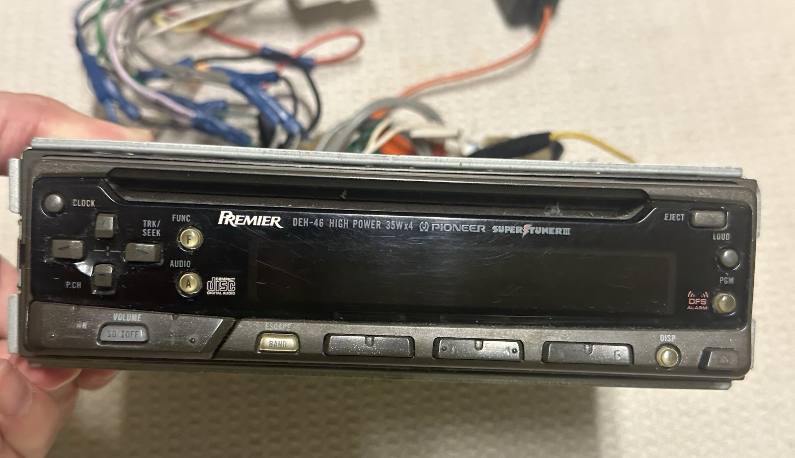 Pioneer Premier DEH-46 Car CD Player