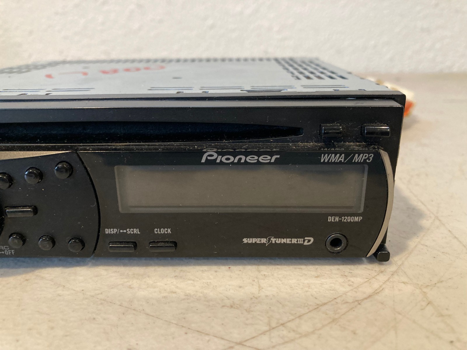 Pioneer DEH-1200MP CD Player AM FM WMA MP3 AUX Super Tuner3