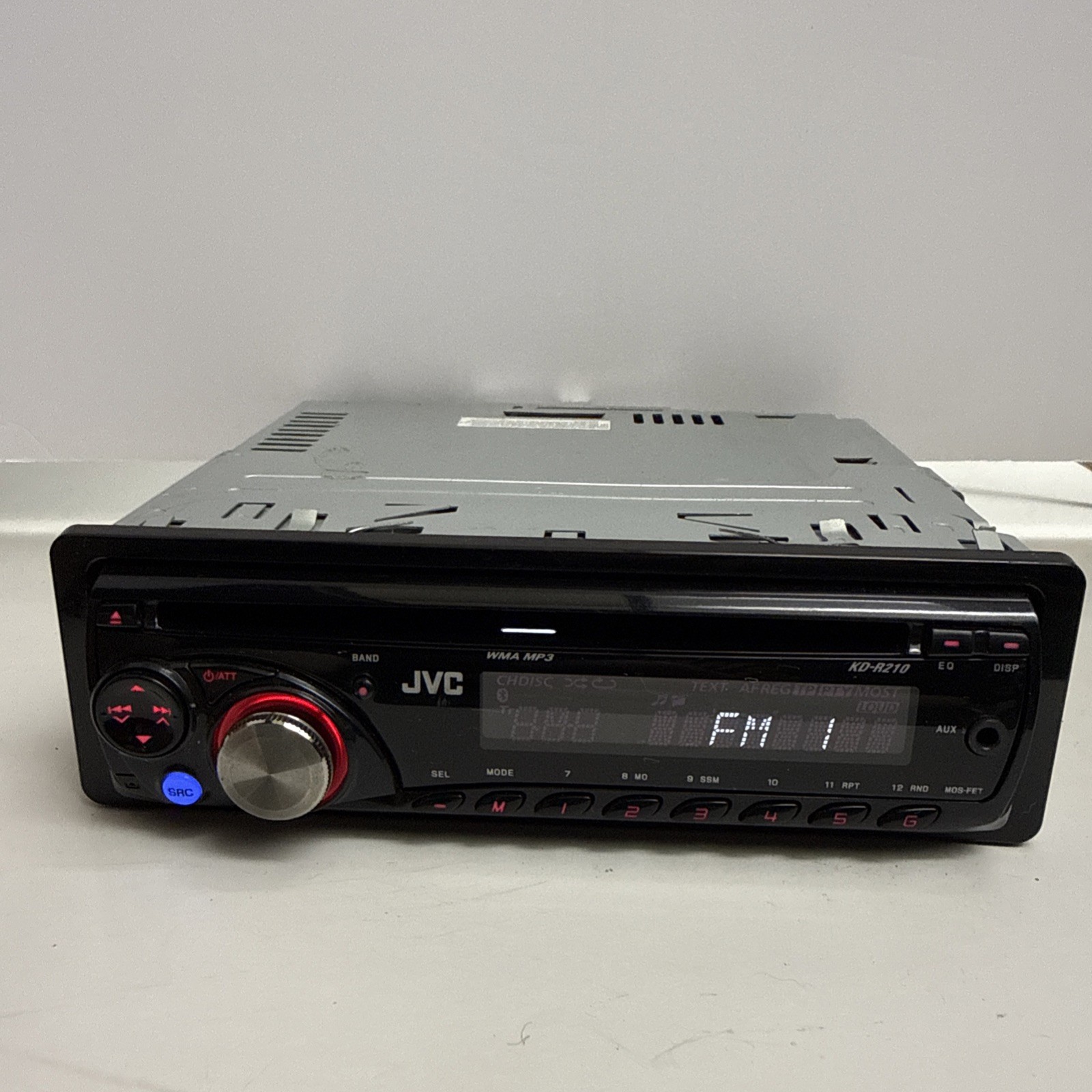 JVC KD-R210 Detachable Face Car Radio MP3 CD Receiver Player Aux Tested Working