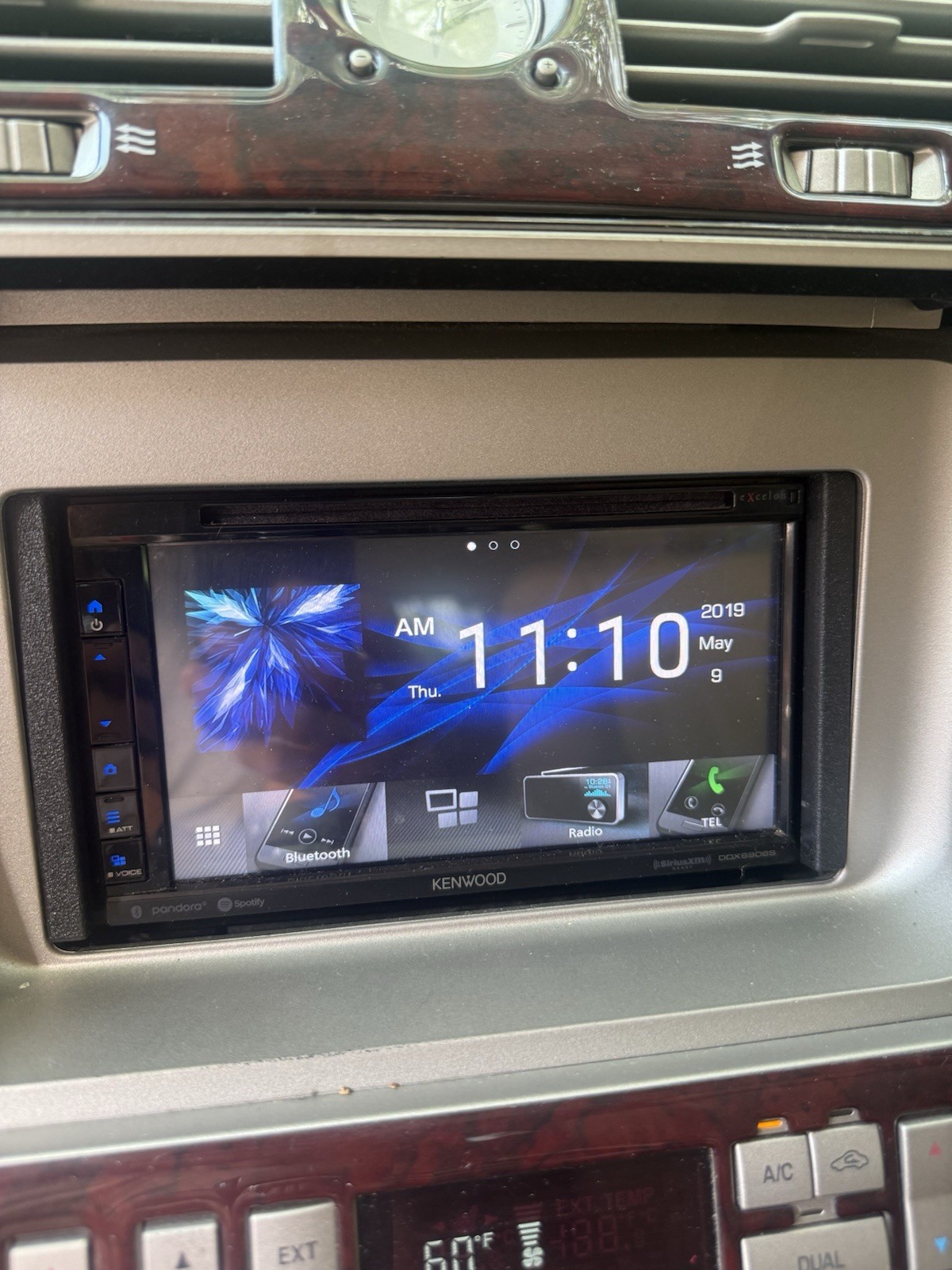 KENWOOD EXCELON DDX6906S DOUBLE DIN TOUCHSCREEN DVD BLUETOOTH HEAD UNIT FM RADIO