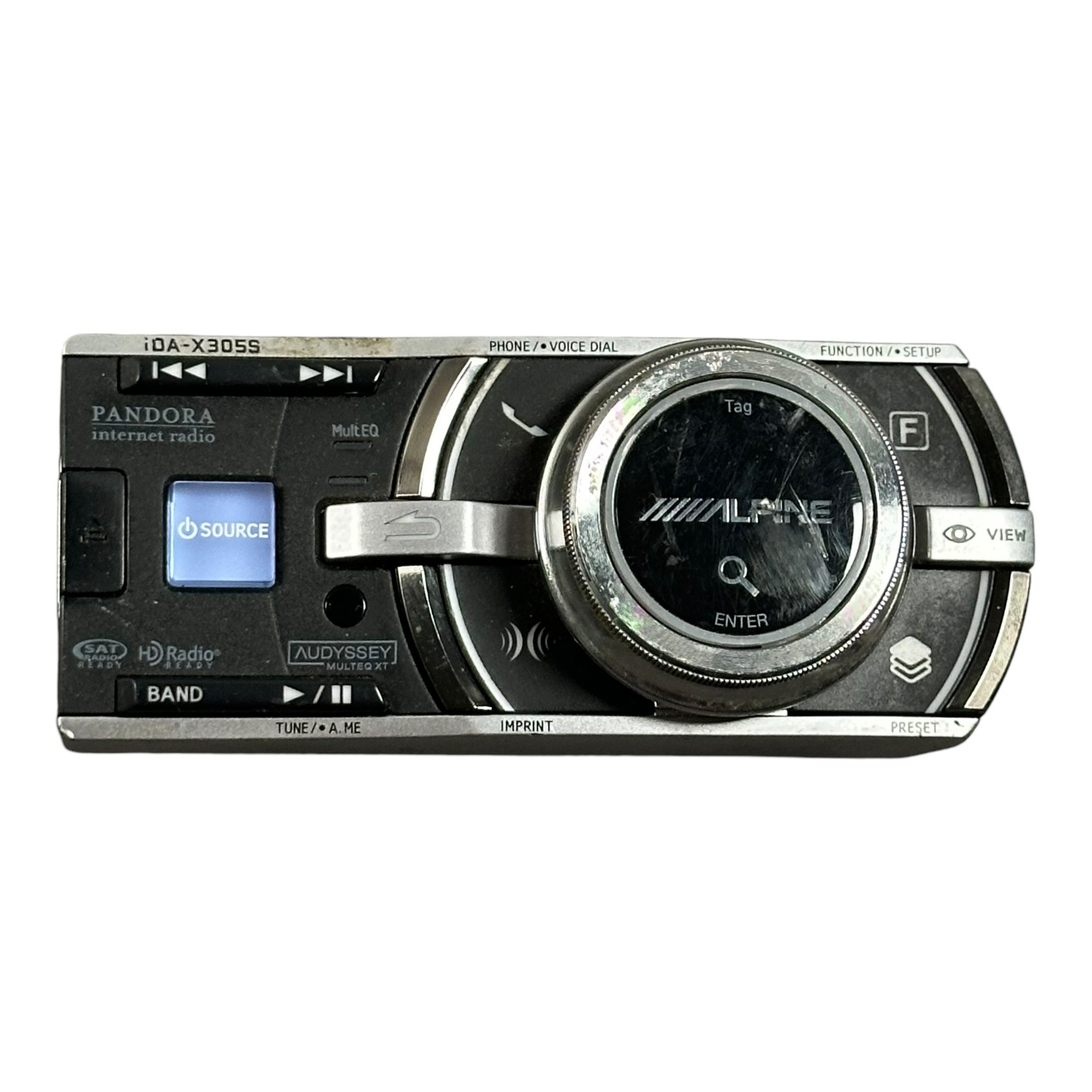 Alpine ida-x305s Digital Media Car Audio Face Plate ONLY