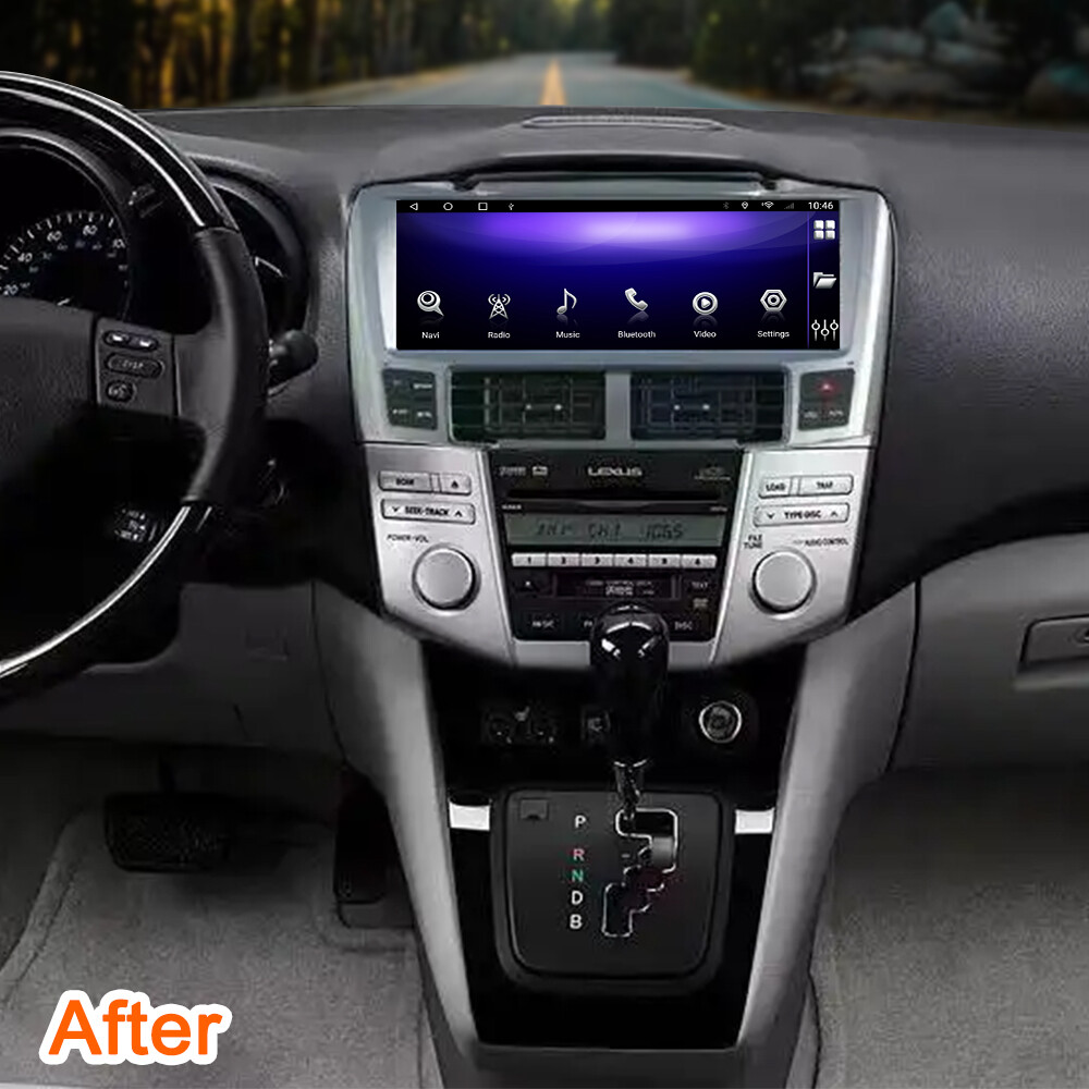 12.3Inch For Lexus RX330 RX350 2002-2007 Car Radio Stereo GPS Player Navi WIFI