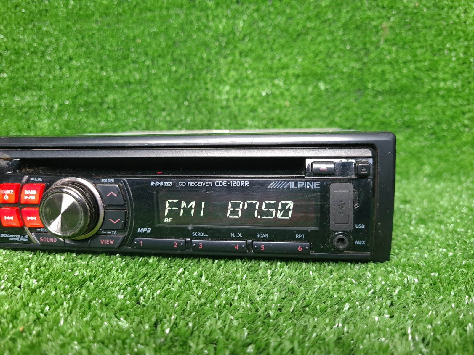 Alpine Cde-120rr Alpine Cde120rr Original Car Radio