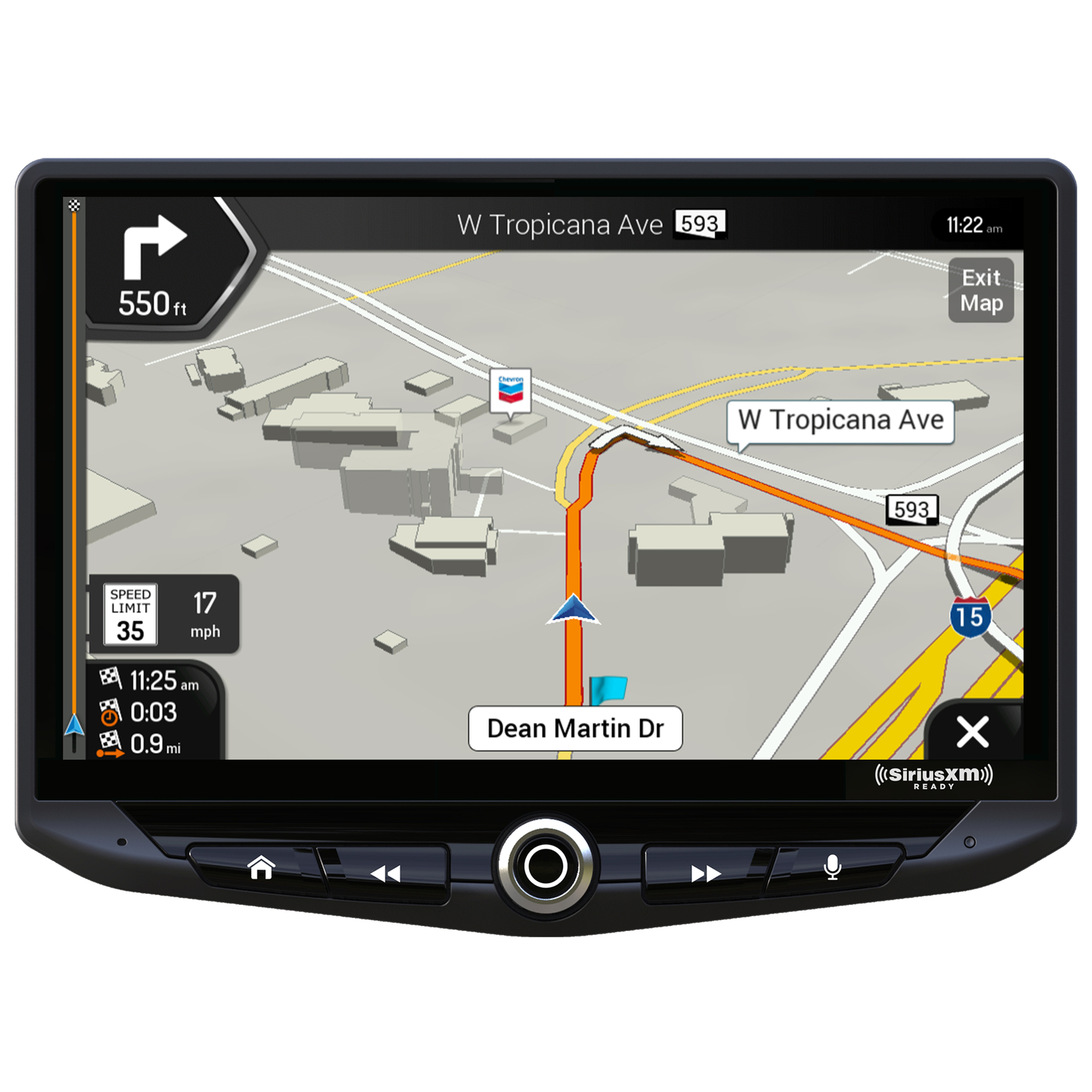Stinger UN1810, Heigh10 10″ Floating Screen Multimedia Player w/ Apple CarPlay