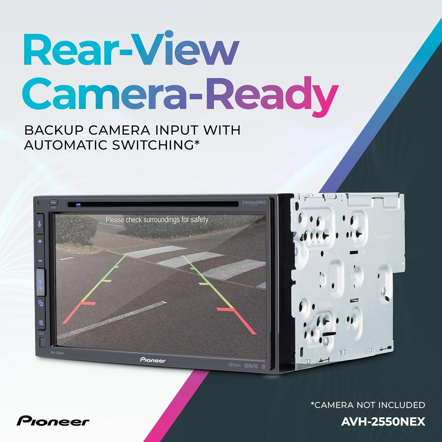 Pioneer AVH-2550NEX 6.8″ Capacitive Touchscreen Double Din – Wired OPEN BOX NEW