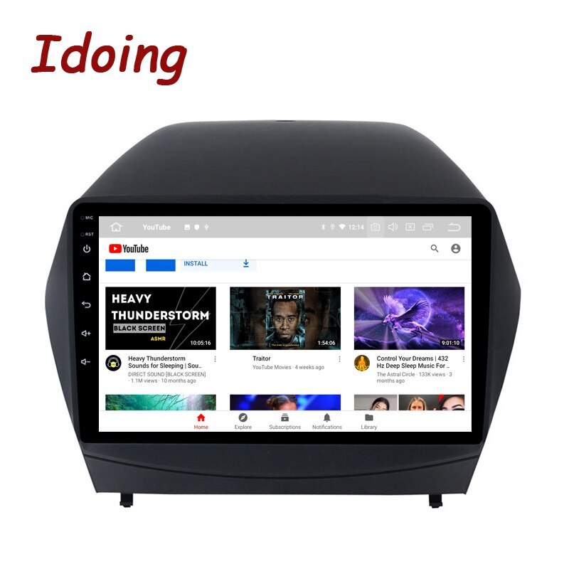 For Hyundai Tucson Ix35 2010-2015 10.1″ Android Car Stereo Radio GPS Navi