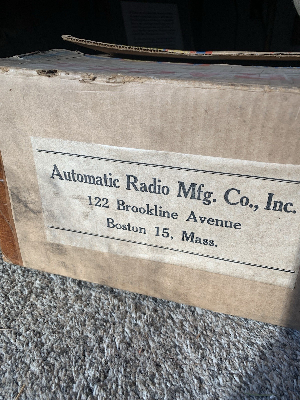1955 Plymouth AM Radio Automatic P-255 + Speaker + Manual COMPLETE OEM Kit NOS