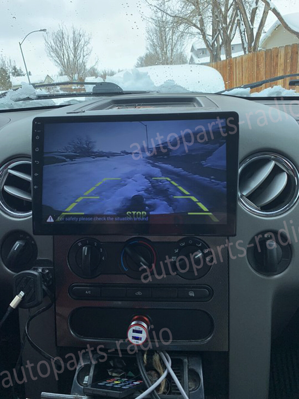 10.1” Carplay FOR 2004-2008 Ford F-150 Android 13 CAR STEREO RADIO GPS FM