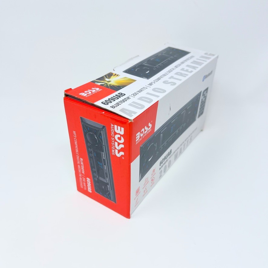 BOSS Audio Systems 609UAB Multimedia Car Stereo Single Din Bluetooth Audio